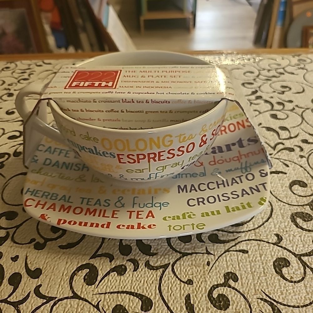222 Fifth Mug and Plate Set
